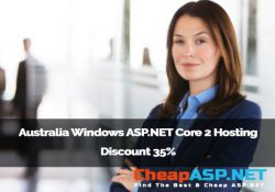 Australia Windows ASP.NET Core 2 Hosting - Discount 35%