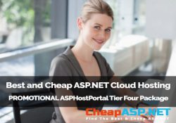 Best and Cheap ASP.NET Cloud Hosting - PROMOTIONAL ASPHostPortal Tier Four Package