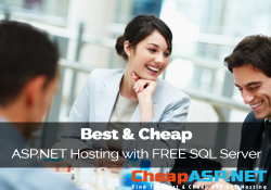 Best and Cheap ASP.NET Hosting with FREE SQL Server Database