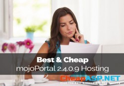 Best & Cheap mojoPortal 2.4.0.9 Hosting