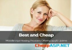 Best and Cheap Moodle 2.9.2 Hosting Providers Offering 99.9% Uptime