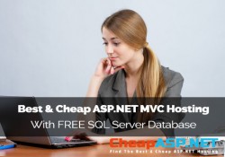 Best & Cheap ASP.NET MVC Hosting With FREE SQL Server Database