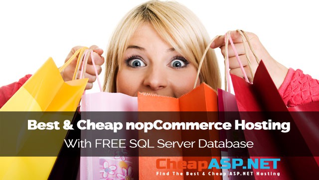 Best and Cheap NopCommerce Hosting with FREE SQL Server Database