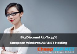 Big Discount Up To 35% - European Windows ASP.NET Hosting